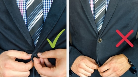 how to wear a suit