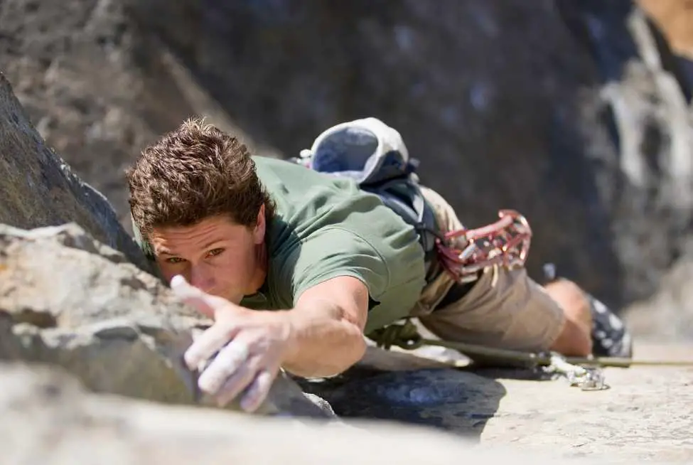 rock climbing as a hobby